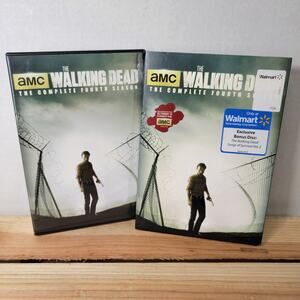 DVD The Walking Dead Complete Fourth Season w/ Dust Cover